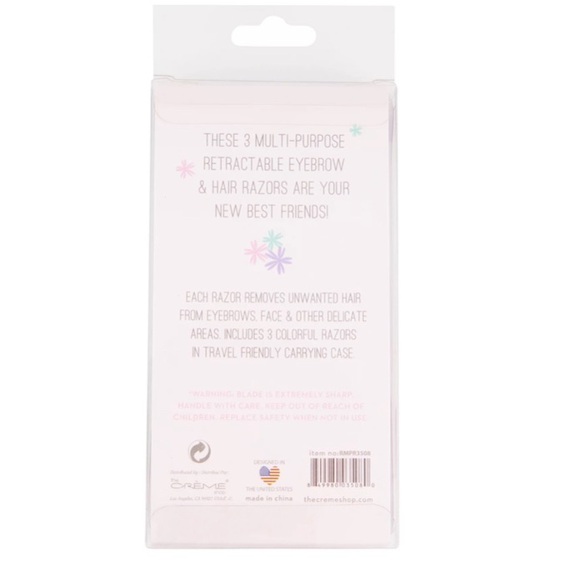 The Crème Shop Retractable Multipurpose Razors (Two 3 Packs) Ideal for T… - Picture 4 of 5